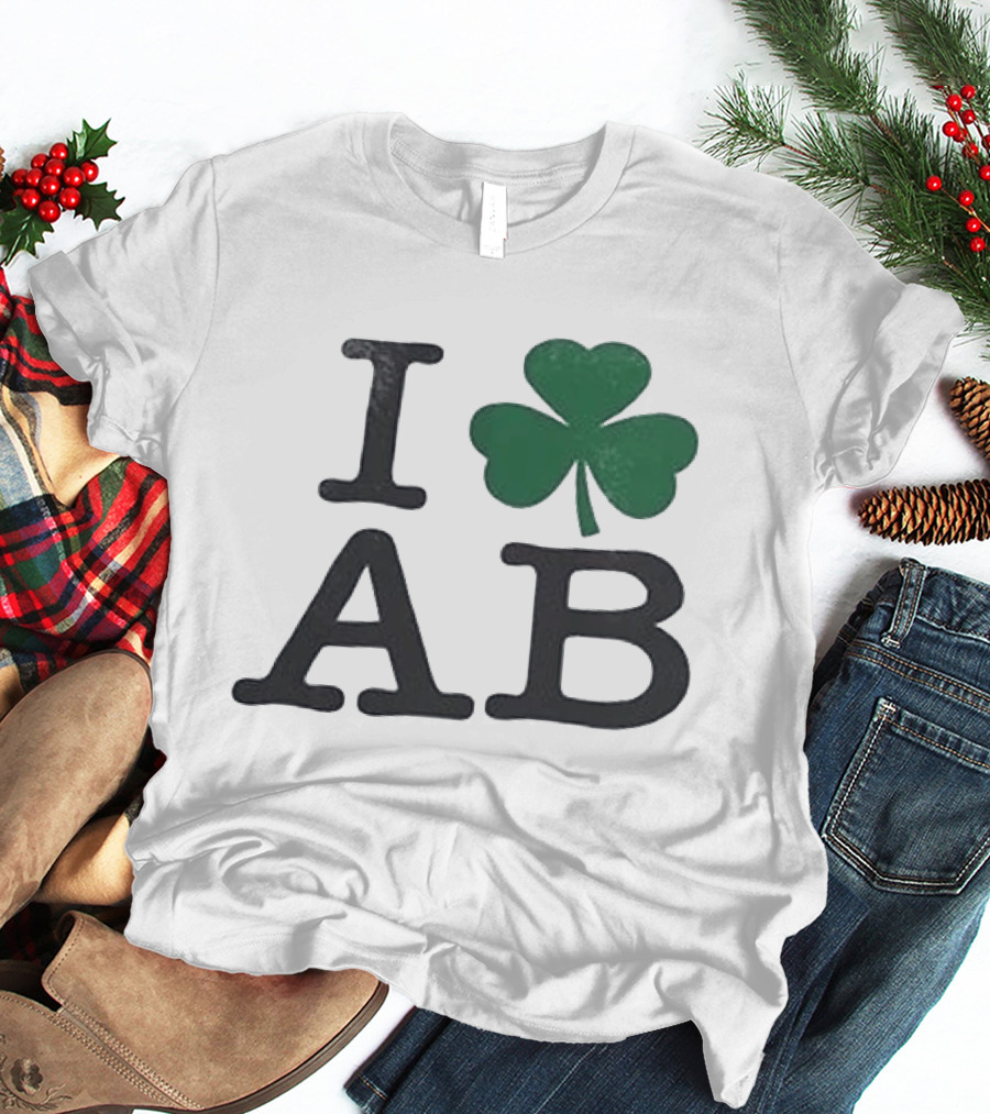 Andy Bell I Love AB Shamrock Dublin Vicar Street T-Shirt