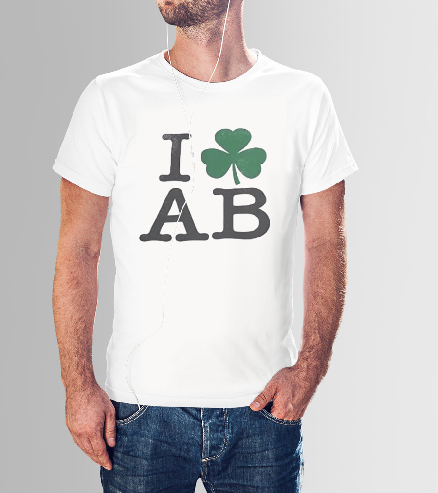 Andy Bell I Love AB Shamrock Dublin Vicar Street T-Shirt