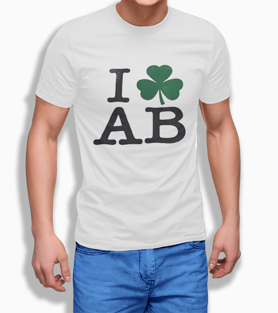 Andy Bell I Love AB Shamrock Dublin Vicar Street T-Shirt