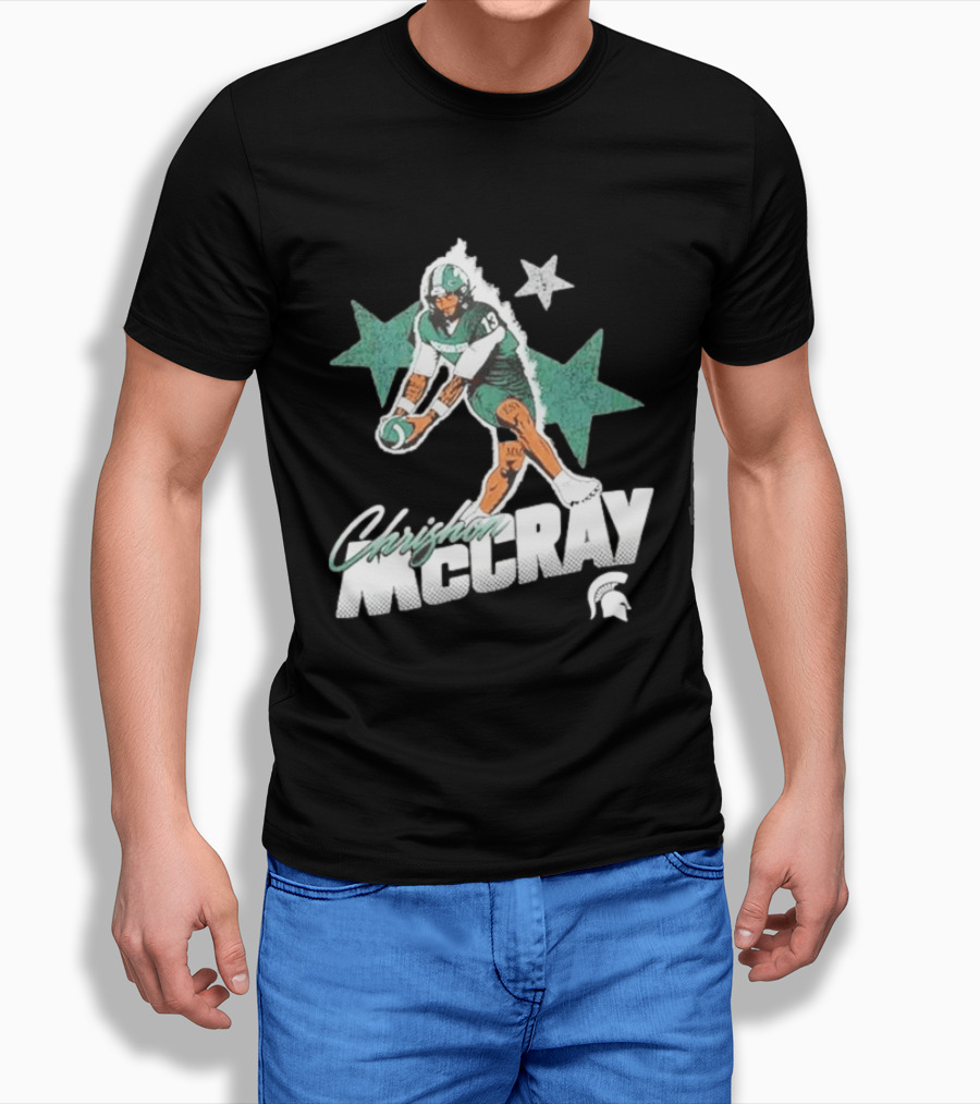 Chrishon McCray Stars Michigan State Spartans Football T-Shirt