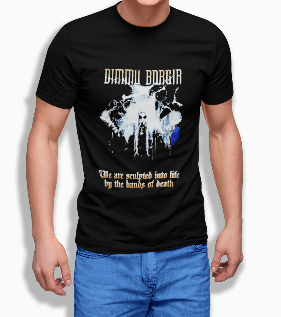 Dimmu Borgir We Are Sculpted Into Life By The Hands Of Death Mystic Symbolism T-Shirt