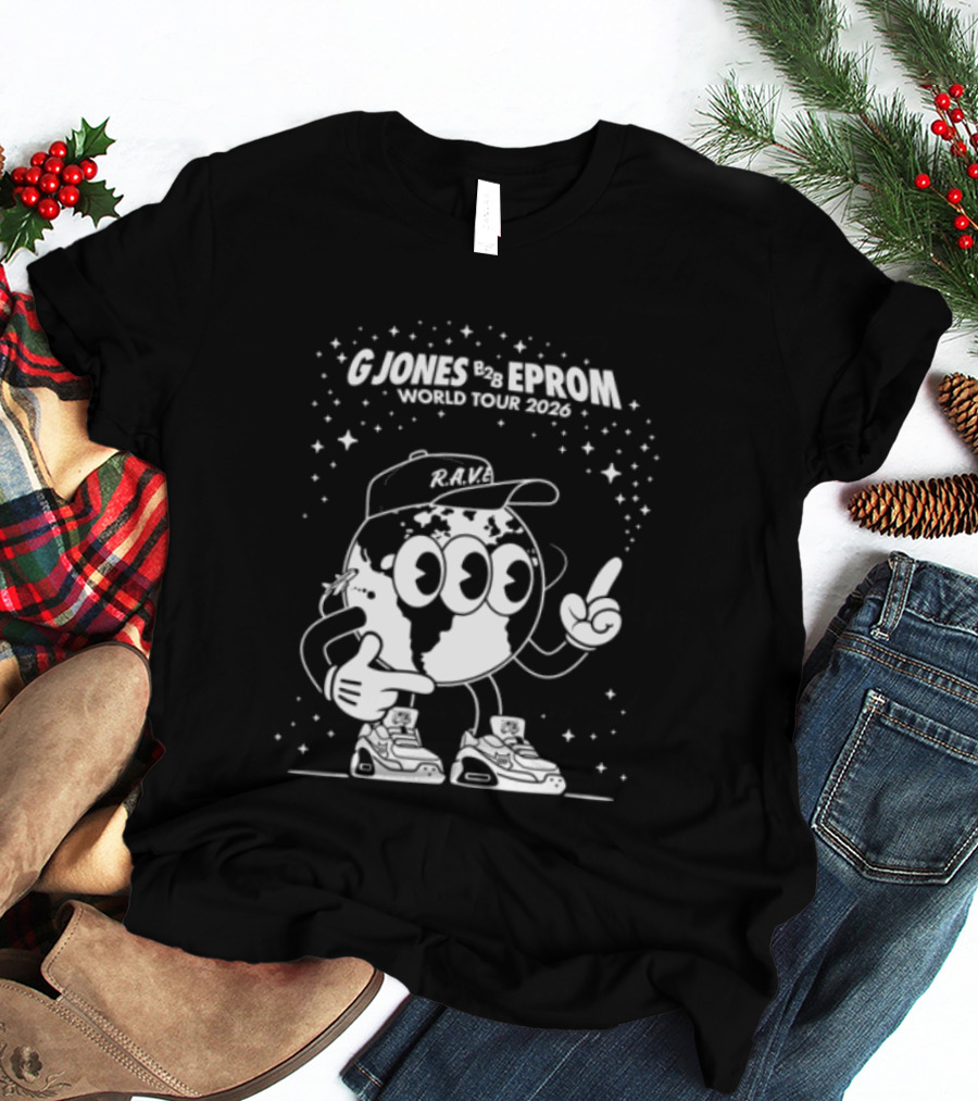 G Jones Eprom World Tour 2023 RAM Earth T-Shirt