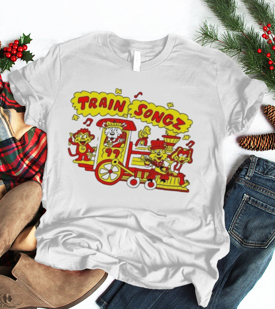 Train Songz 99 Musical Cartoon Animal Band Fun Adventure T-Shirt