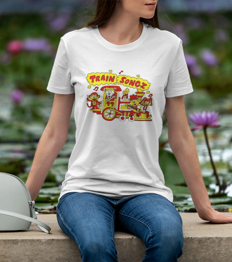 Train Songz 99 Musical Cartoon Animal Band Fun Adventure T-Shirt