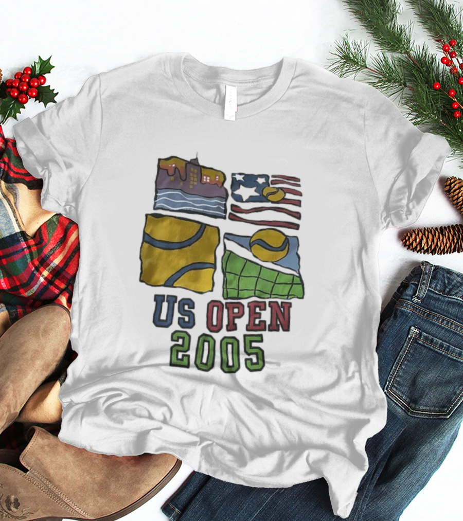 US Open 2005 Tennis Tournament Grand Slam T-Shirt