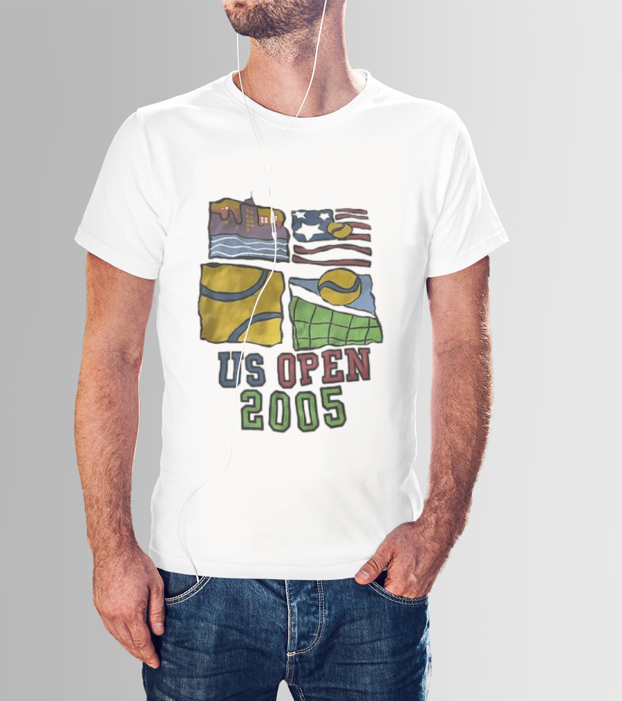 US Open 2005 Tennis Tournament Grand Slam T-Shirt