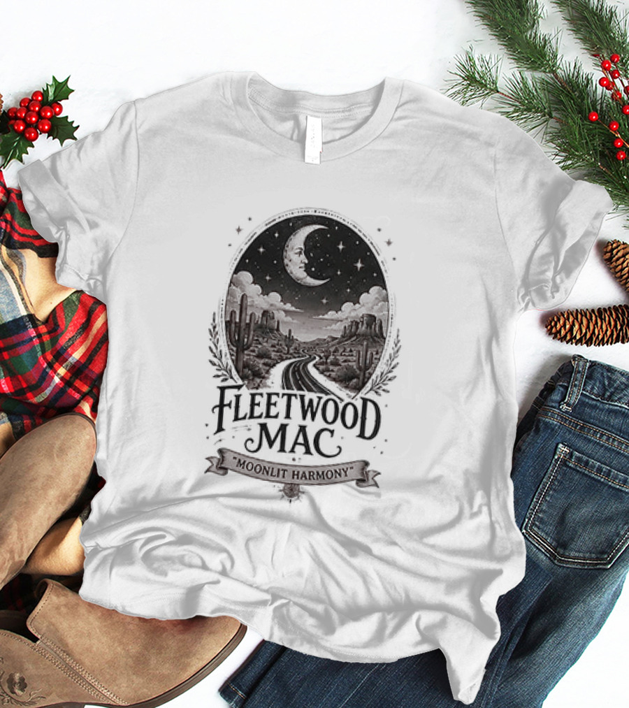 Fleetwood Mac Moonlit Harmony Nighttime T-Shirt