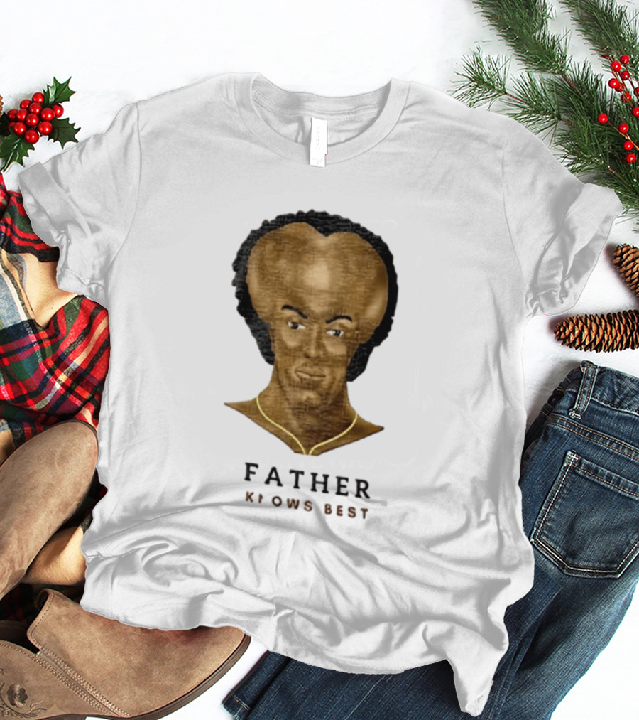 Father Knows Best Yakub Large Heart Shaped Brain T-Shirt