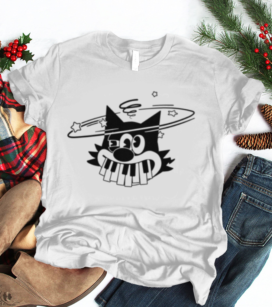 G Jones Eprom Slamming Keys Cat T-Shirt