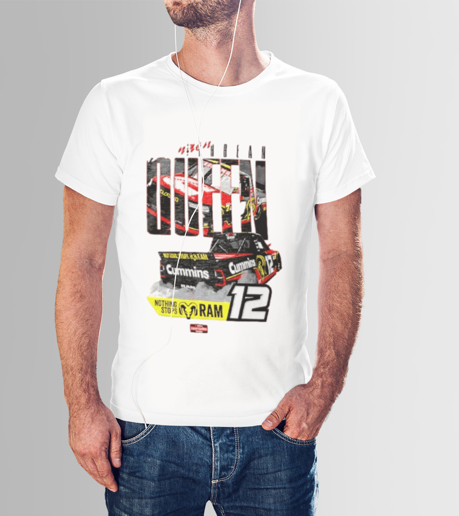 Kaulig Racing Brenden Queen Nothing Stops RAM Cummins 12 NASCAR T-Shirt