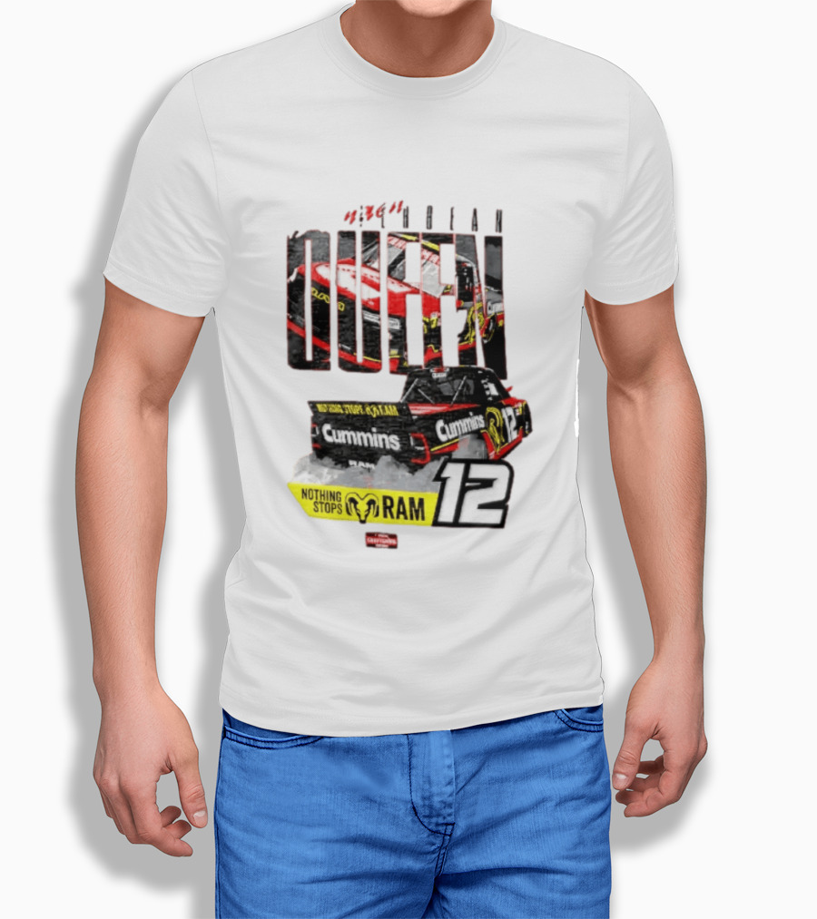 Kaulig Racing Brenden Queen Nothing Stops RAM Cummins 12 NASCAR T-Shirt