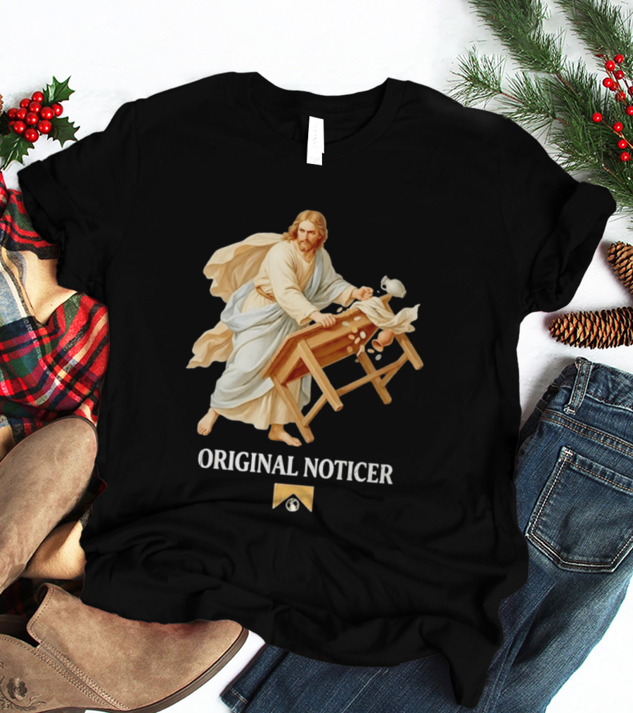 Jesus Christ Original Noticer Temple Cleansing Visual T-Shirt