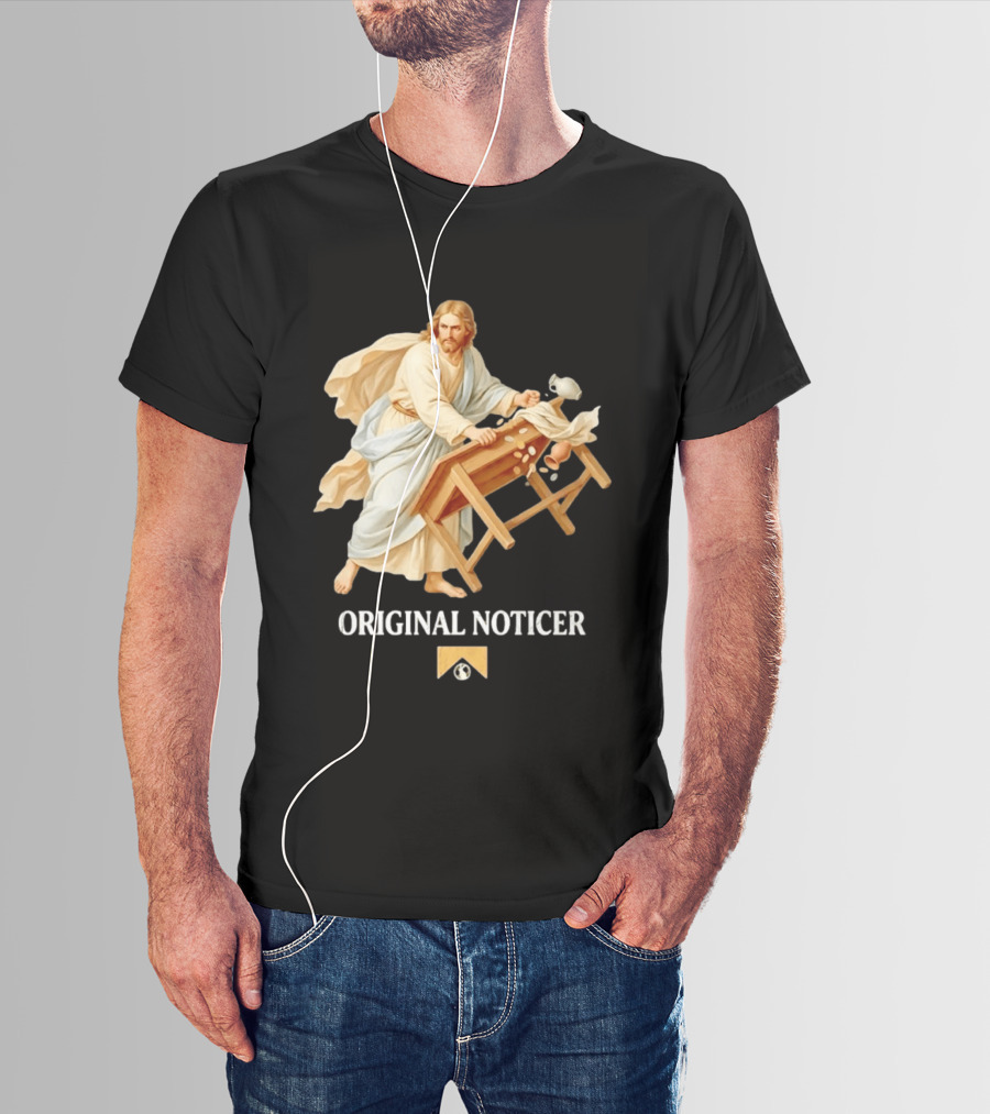 Jesus Christ Original Noticer Temple Cleansing Visual T-Shirt