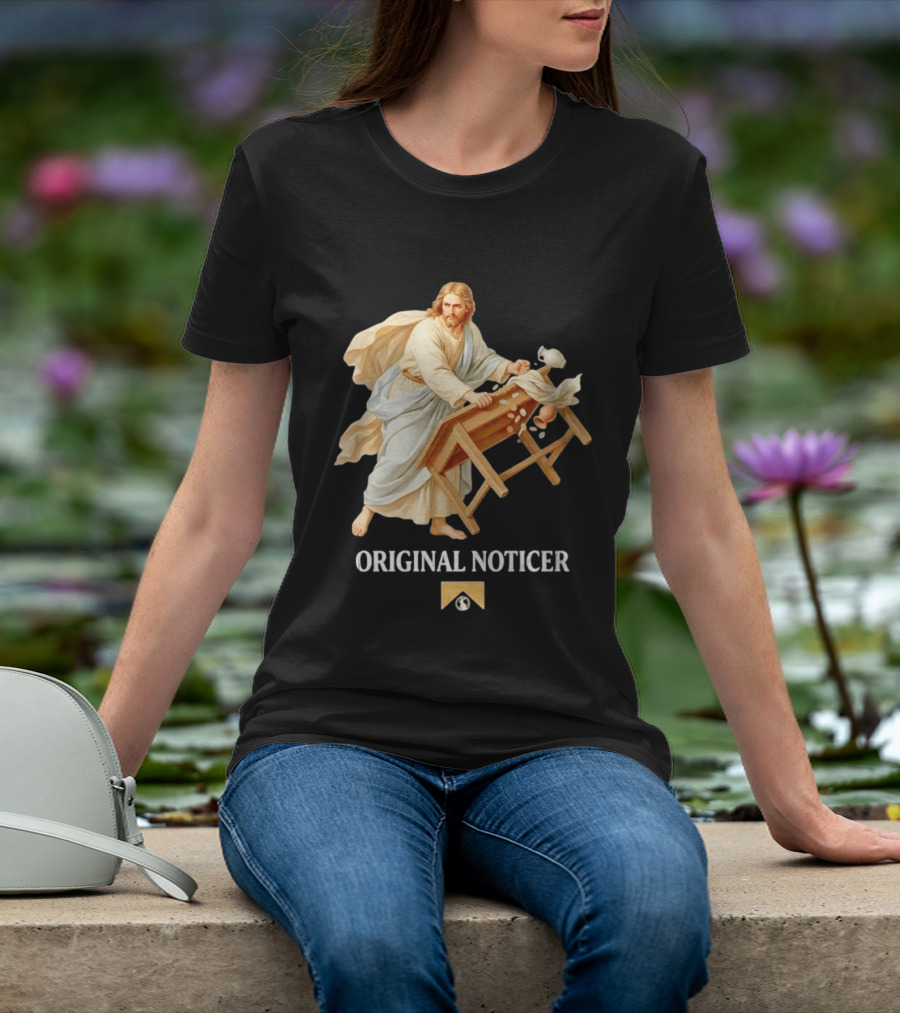 Jesus Christ Original Noticer Temple Cleansing Visual T-Shirt