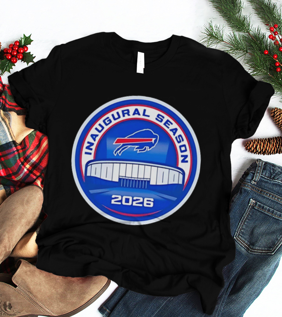 Buffalo Bills Inaugural Season 2026 Stadium T-Shirt