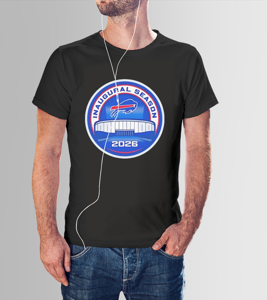 Buffalo Bills Inaugural Season 2026 Stadium T-Shirt