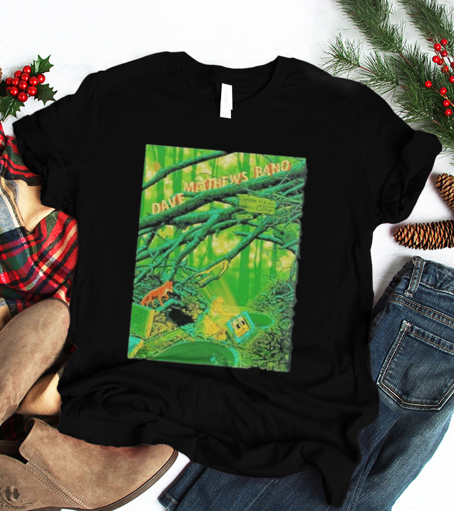Dave Matthews Band George WA September 4 5 6 2026 At The Gorge Forest Scene T-Shirt
