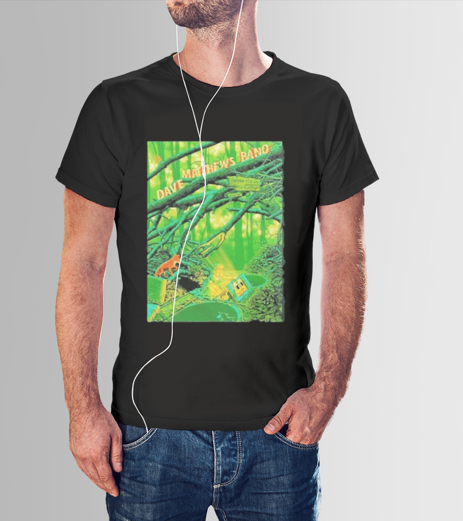 Dave Matthews Band George WA September 4 5 6 2026 At The Gorge Forest Scene T-Shirt