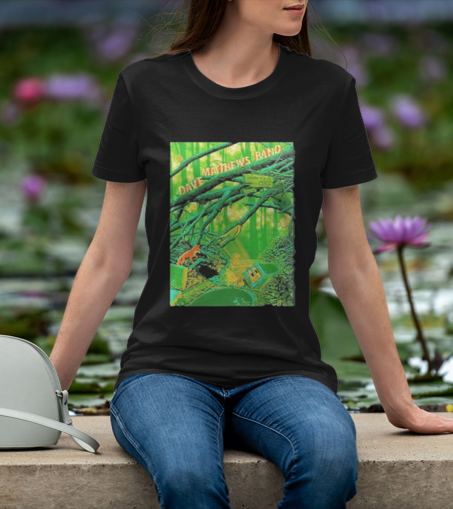 Dave Matthews Band George WA September 4 5 6 2026 At The Gorge Forest Scene T-Shirt