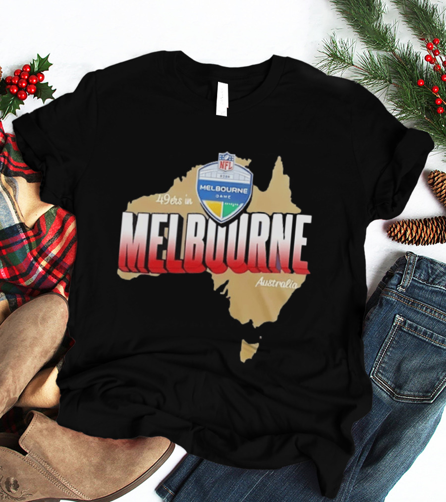 49ers In Melbourne Australia NFL Game 2026 T-Shirt