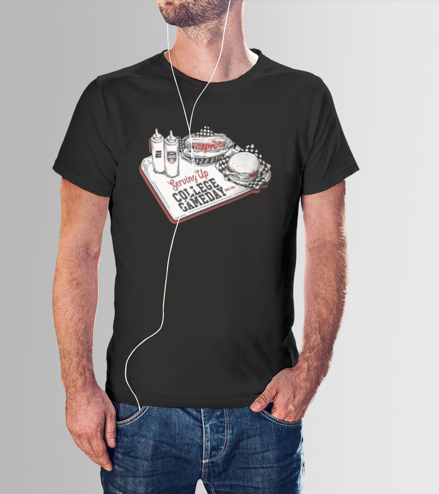 Serving Up College GameDay ESPN Since 1993 T-Shirt