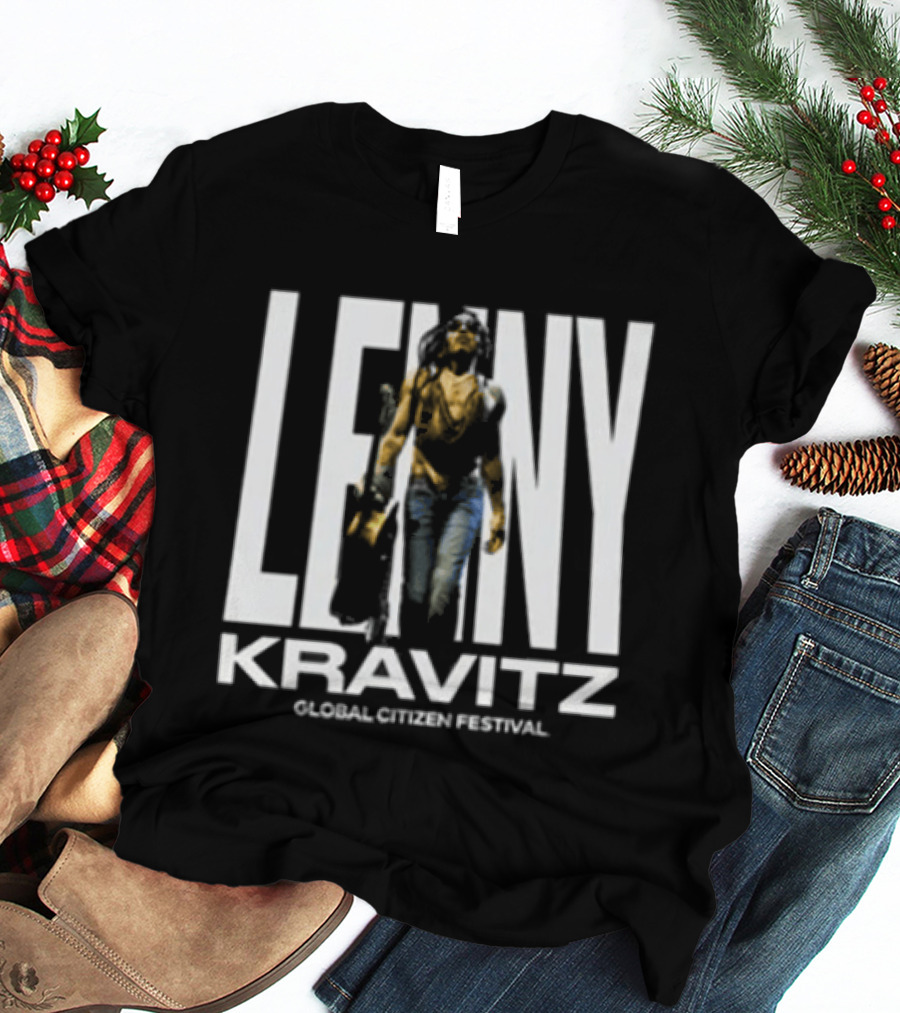 Lenny Kravitz Global Citizen Festival 2026 T-Shirt
