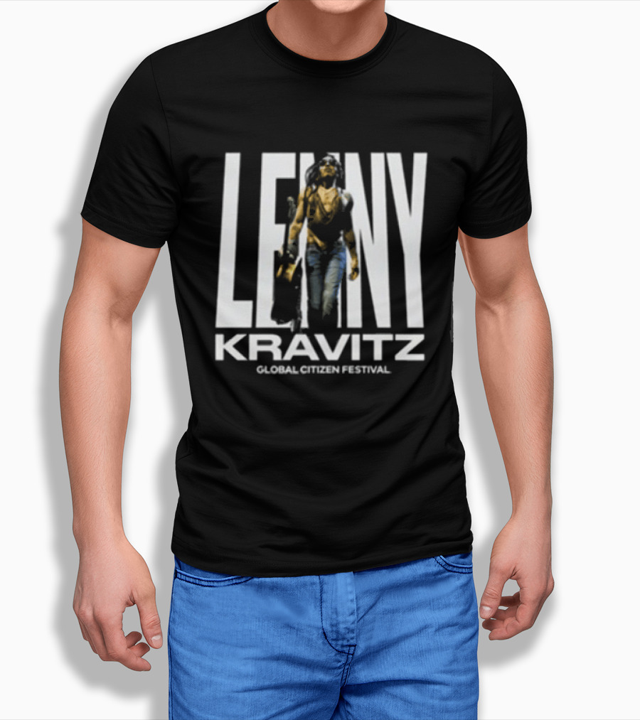 Lenny Kravitz Global Citizen Festival 2026 T-Shirt