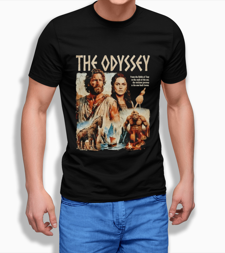 The Odyssey Journey From The Fields Of Troy To The Ends Of The Sea T-Shirt