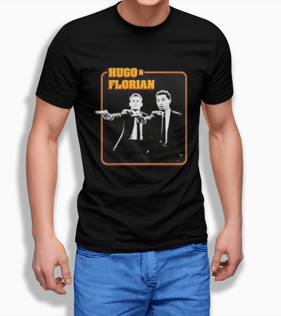 Hugo Ekitike Florian Wirtz Pulp Fiction Style Liverpool Fan T-Shirt