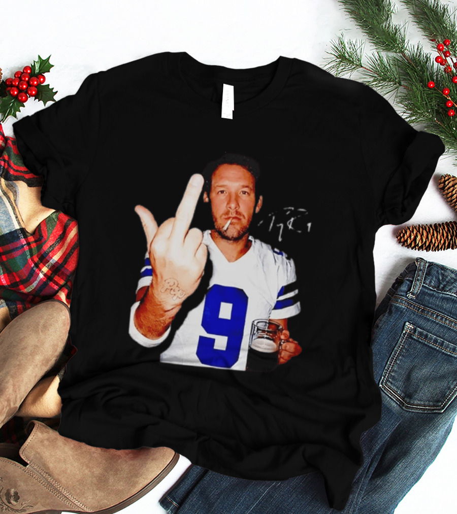 Tony Romo Dallas Cowboys 9 T-Shirt