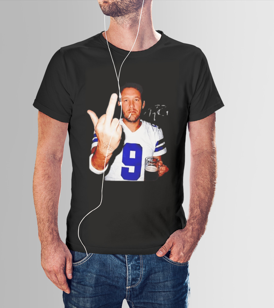 Tony Romo Dallas Cowboys 9 T-Shirt