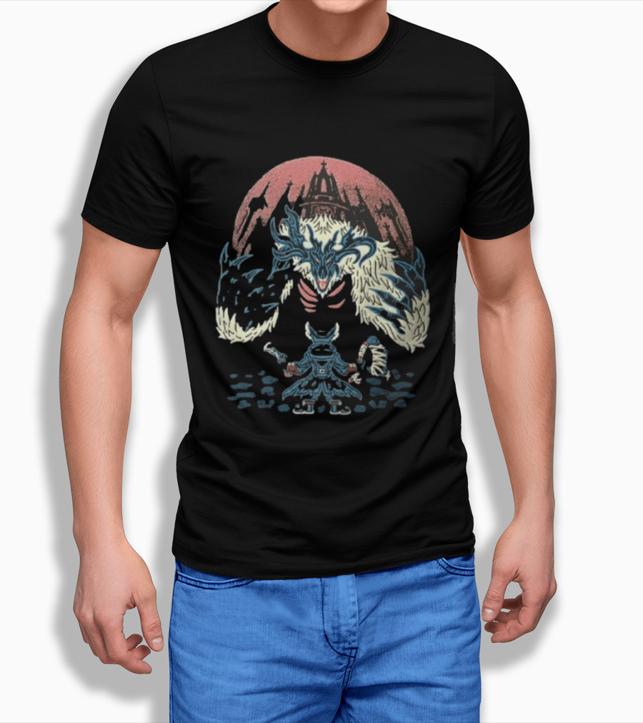 Vicar Amelia Hunter Confronts Beast At Gothic Cathedral T-Shirt