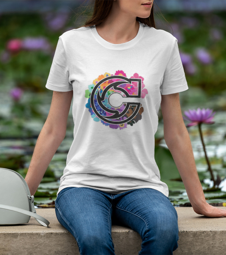 Cincinnati Cyclones 2026 Pride Night Jersey Giveaway Colorful Floral C T-Shirt