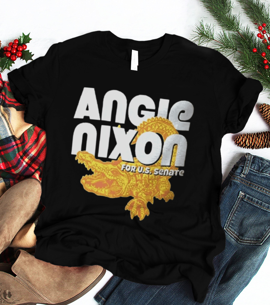 Angie Nixon For U.S. Senate Gator Campaign T-Shirt
