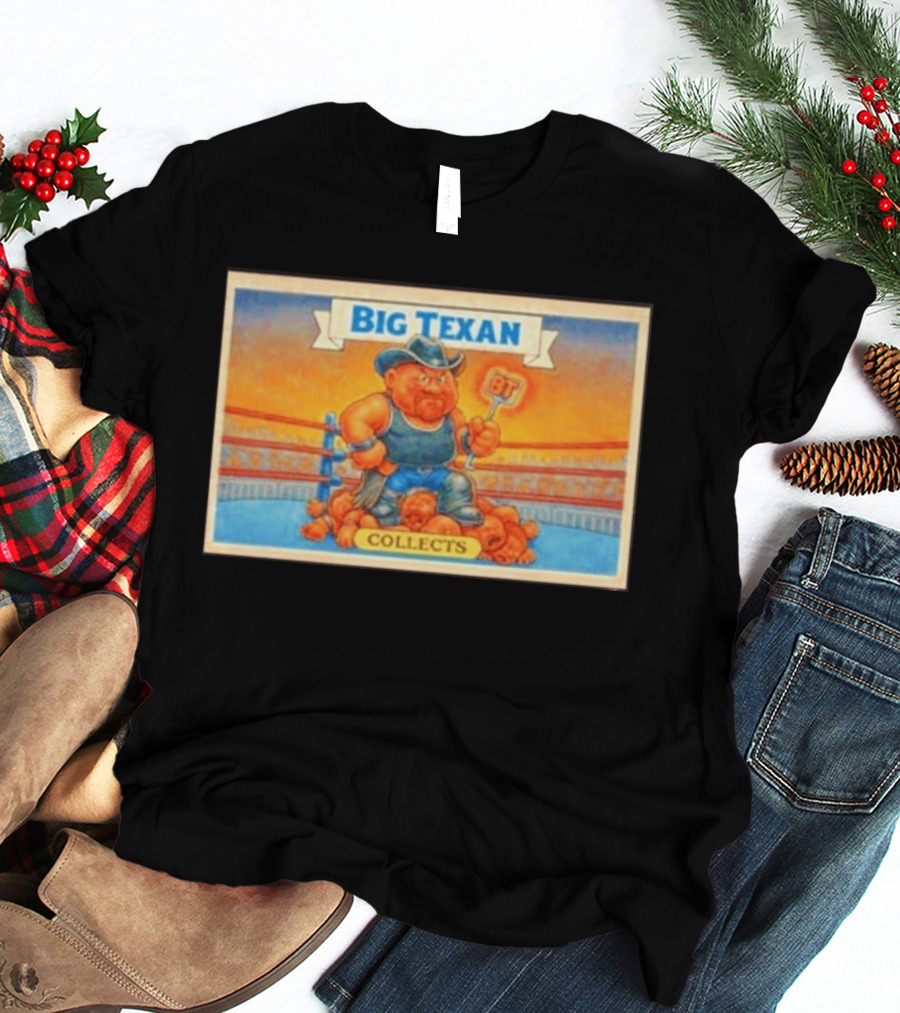 Big Texan BT Wrestling Ring Collects T-Shirt