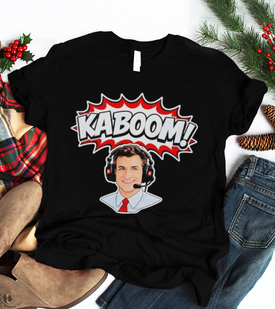 Kaboom Sports Broadcaster Jim Nantz CBS T-Shirt