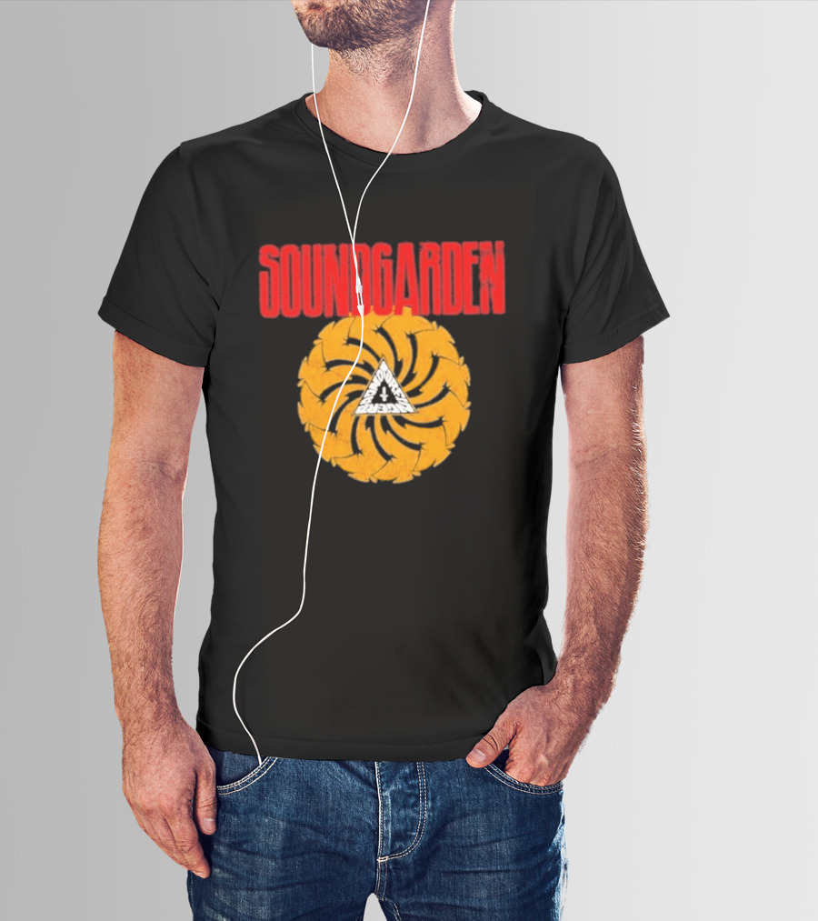 Soundgarden Badmotorfinger Album Grunge Rock Band T-Shirt