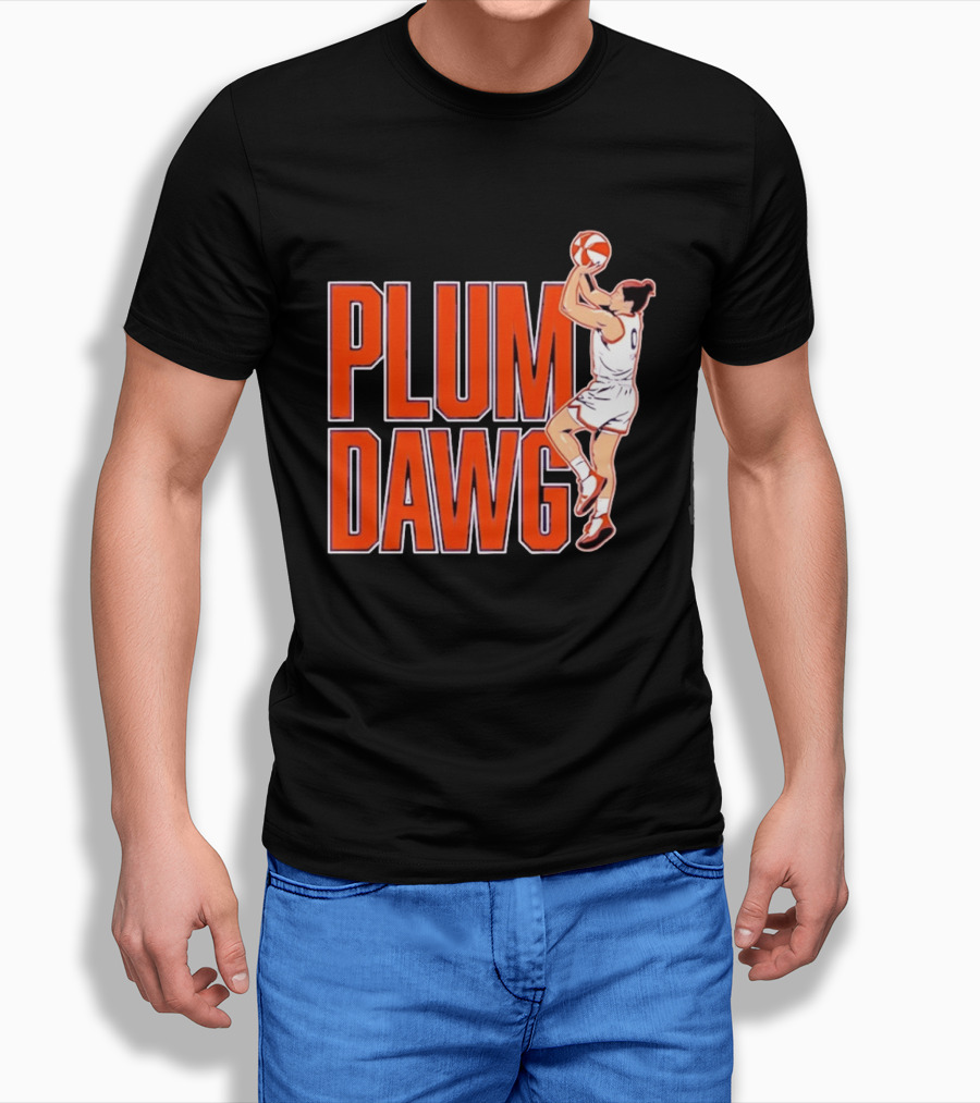 Kelsey Plum Dawg Las Vegas Aces WNBA Basketball Player T-Shirt