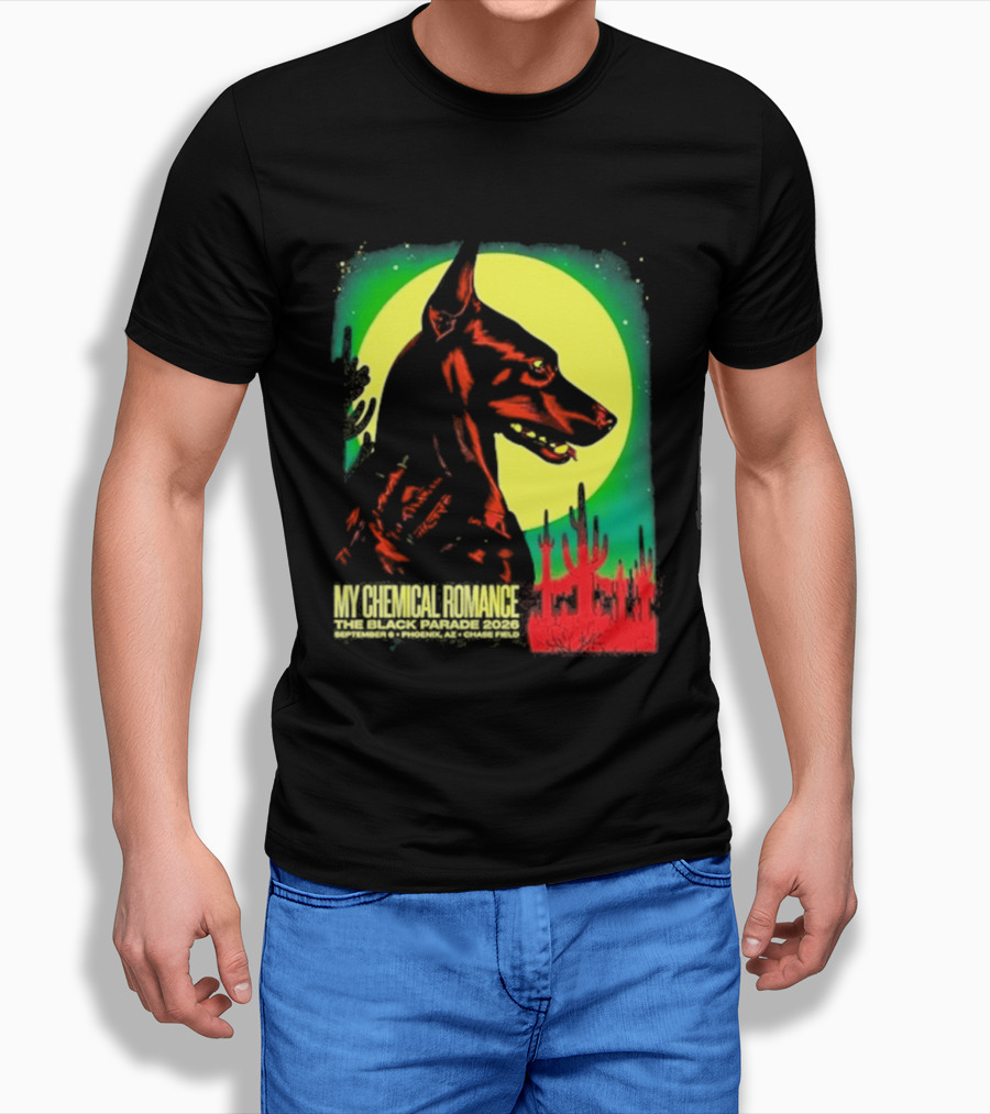 MCR My Chemical Romance Phoenix AZ Chase Field September 6 2026 T-Shirt