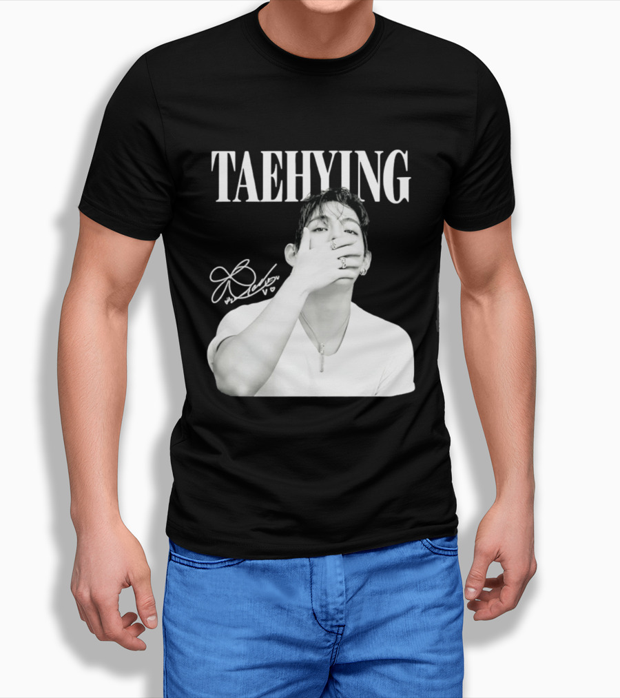 TAEHYUNG BTS V K Pop Fashion Style Signature T-Shirt