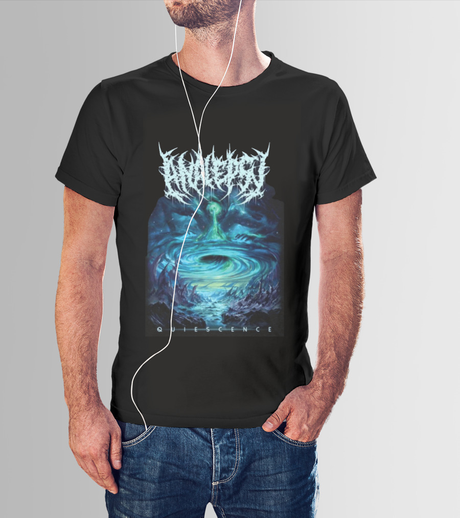 Miasma Records Analepsy Quiescence Surreal Cosmic Vortex T-Shirt