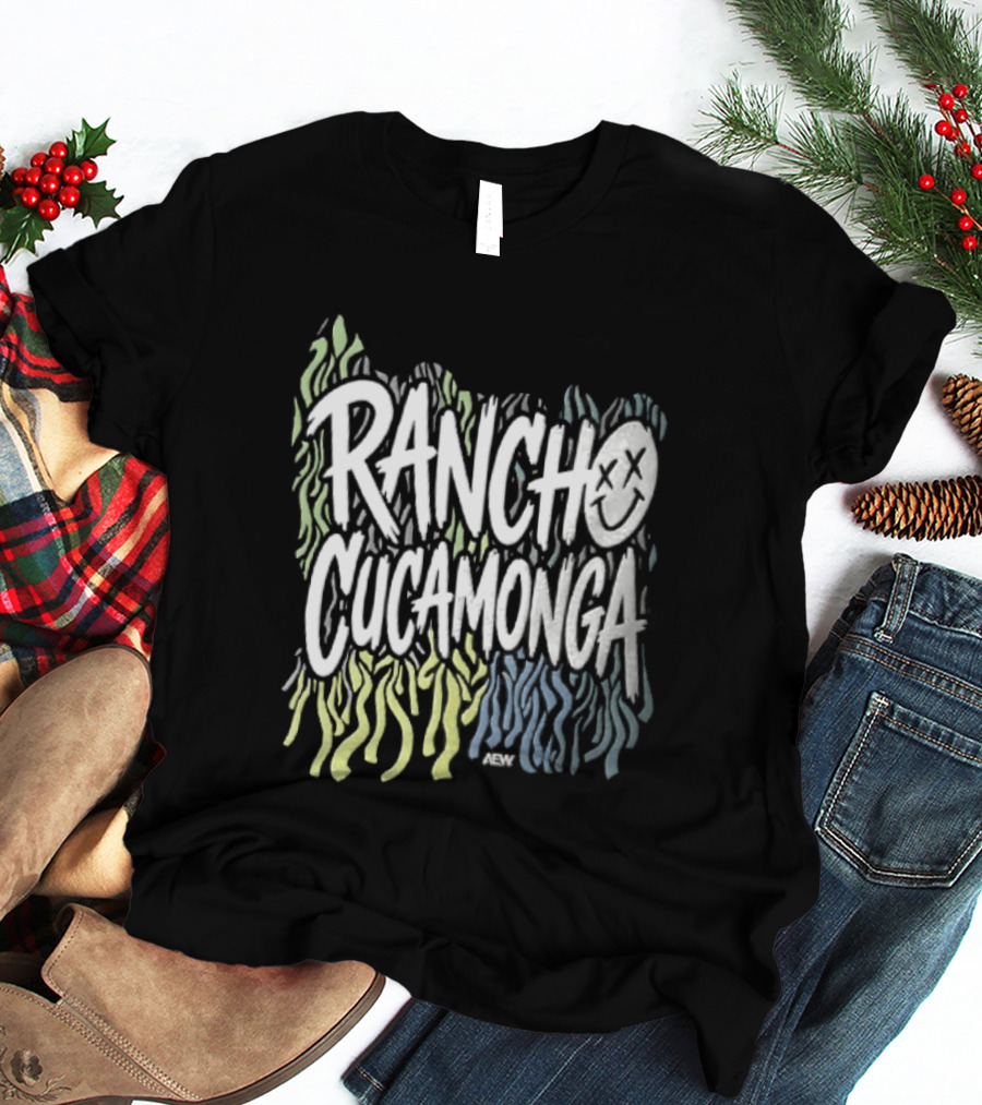 Rancho Cucamonga The Young Bucks AEW Wrestling Nick And Matt Jackson T-Shirt
