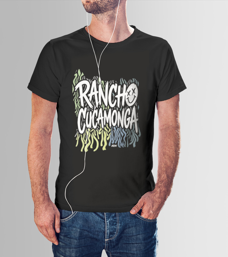 Rancho Cucamonga The Young Bucks AEW Wrestling Nick And Matt Jackson T-Shirt