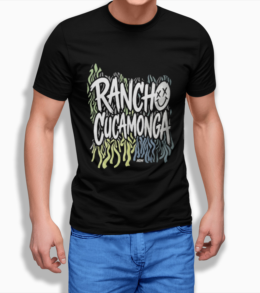 Rancho Cucamonga The Young Bucks AEW Wrestling Nick And Matt Jackson T-Shirt