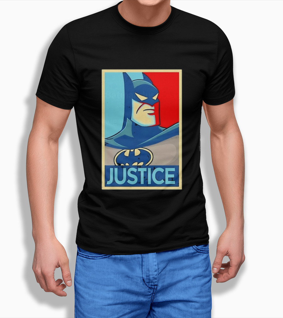 Justice Distressed Batman DC Comics T-Shirt