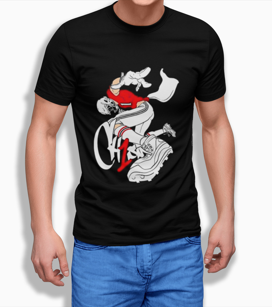 Drake Maye New England Patriots Number 1 T-Shirt