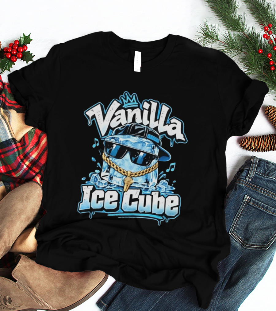 Vanilla Ice Cube Hip Hop Music Rap Cool Ice T-Shirt