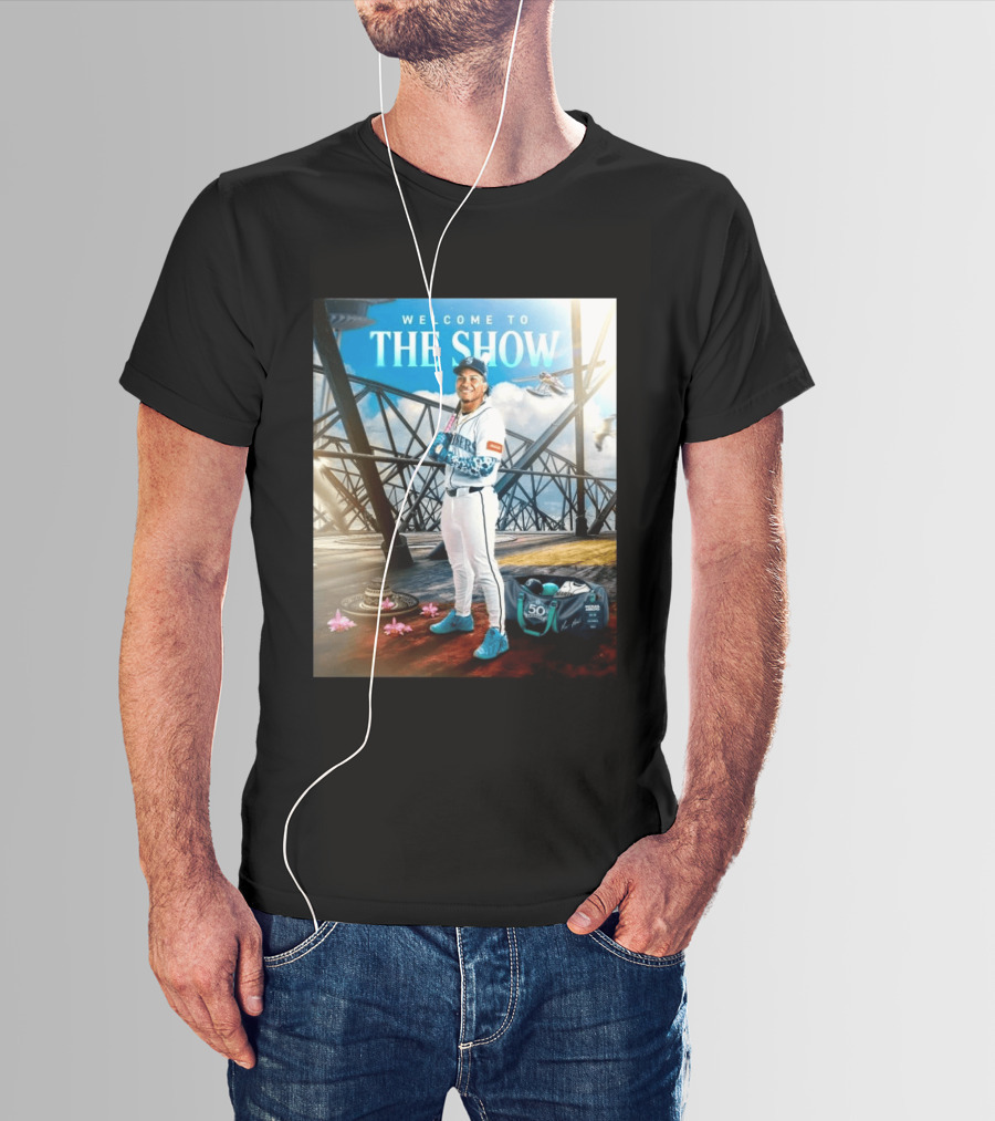 Welcome To The Show Michael Arroyo Mariners 50th Anniversary Baseball T-Shirt