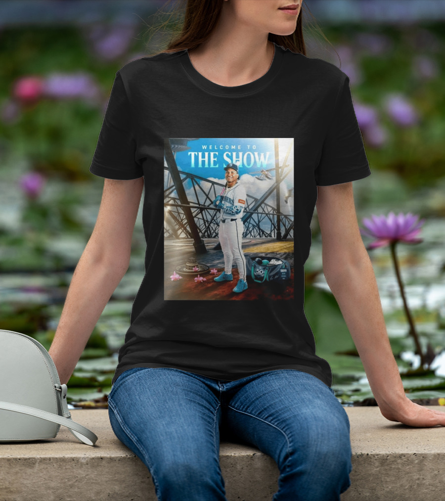 Welcome To The Show Michael Arroyo Mariners 50th Anniversary Baseball T-Shirt