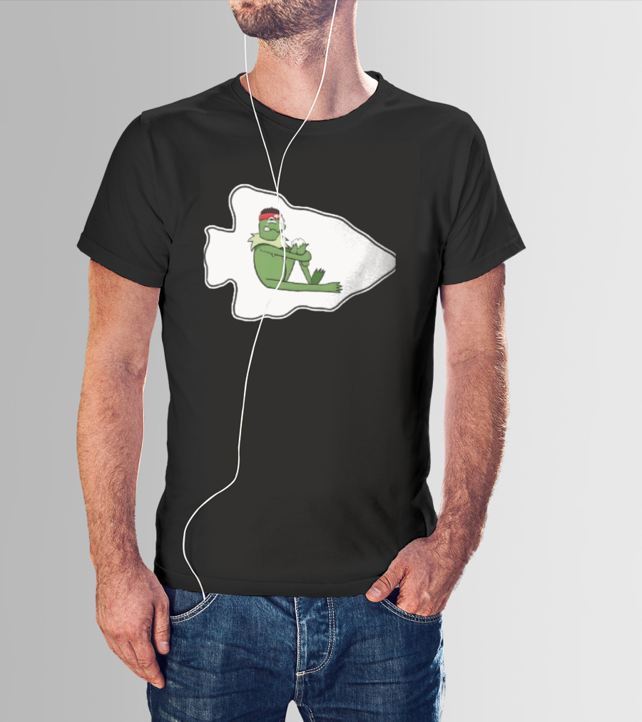 Patrick Mahomes Kansas City Chiefs Crying Kermit Meme T-Shirt
